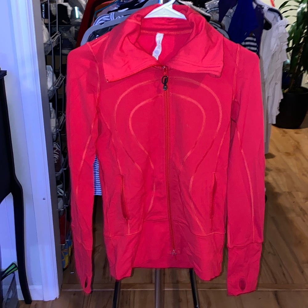 Red Lululemon Jacket